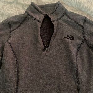 North Face quarter zip fleece